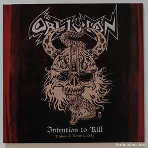 Discos de vinilo: Oblivion – Intention To Kill – Demos & Rarities 1985 - Vinilo + CD